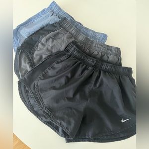 Nike Dry fit women’s athletic short - set of 3 - medium